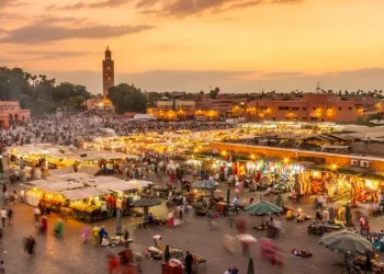 تصوير مسلسل مصري في قلب مدينة مراكش