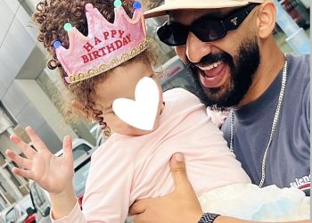 بكلمات مؤثرة..المهدي فولان يعبر عن حبه لابنته بمناسبة عيد ميلادها