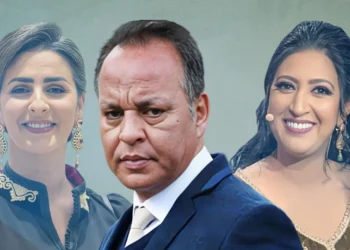 دنيا بوطازوت تروج لمسلسلها الجديد “الـدم المشروك”