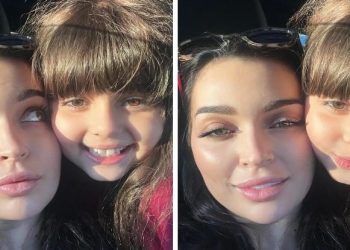 برسالة مؤثرة..فرح الفاسي تحتفل بعيد ميلاد ابنتها