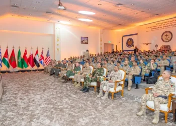 وفد عسكري مغربي برئاسة مفتش القوات الملكية الجوية يشارك  في فعاليات التمرين الجوي “طويق 4”