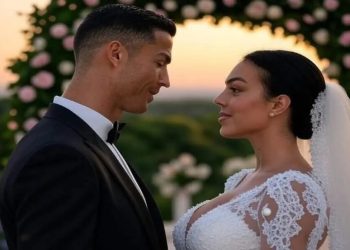 صورة من زفاف رونالدو وجورجينا تُشعل مواقع التواصل الاجتماعي