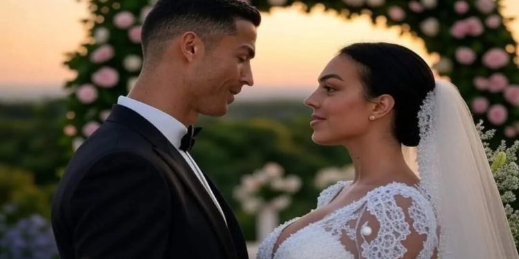 صورة من زفاف رونالدو وجورجينا تُشعل مواقع التواصل الاجتماعي