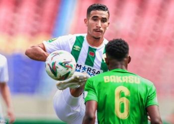 الرجاء يفشل في العودة من الكونغو الديمقراطية بالفوز بعد التعادل أمام مانياما