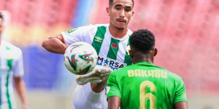 الرجاء يفشل في العودة من الكونغو الديمقراطية بالفوز بعد التعادل أمام مانياما
