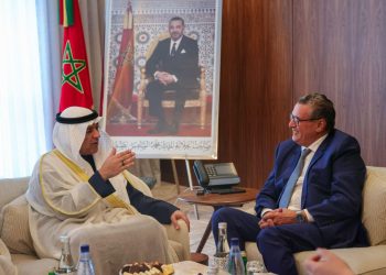 أخنوش يتباحث مع الأمين العام لمجلس التعاون لدول الخليج العربية