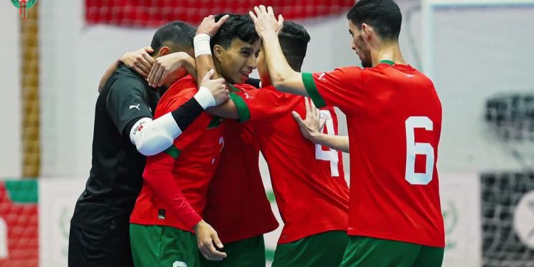 منتخب الفوتصال ينتصر وديا على منتخب لاتفيا