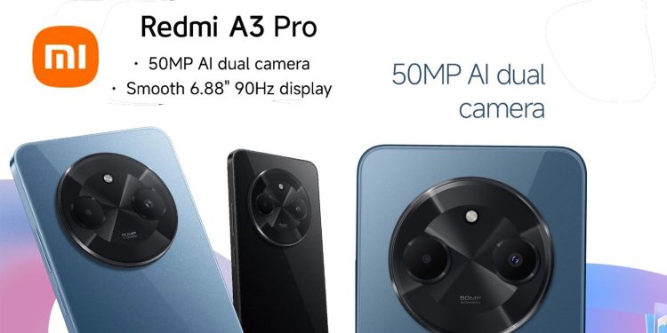 شاومي المغرب تطلق هاتف Redmi A3 Pro الجديد بميزات متقدمة