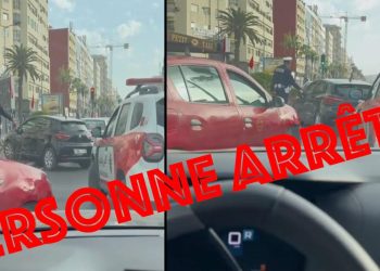 توقيف شخص للاشتباه في تورطه في قضية تتعلق بعدم الامتثال والسياقة