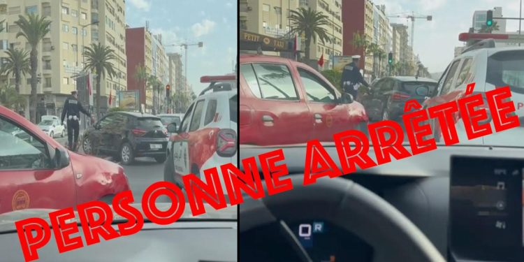 توقيف شخص للاشتباه في تورطه في قضية تتعلق بعدم الامتثال والسياقة