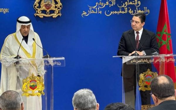 بوريطة يستقبل جاسم محمد البديوي الأمين العام لمجلس التعاون لدول الخليج العربية