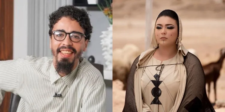 هاشم البسطاوي يقطر الشمع على شيماء عبد العزيز