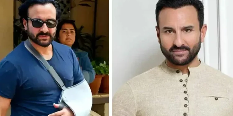 سيف علي خان يغادر المستشفى بعد حادثة الطعن و المتهم في قبضة الشرطة