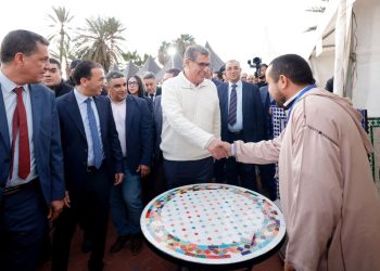 أخنوش يقوم بزيارة لمعرض الصناعة التقليدية لأكادير إداوتنان