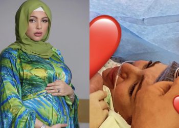 بدموع الفرح..نهيلة باربي تستقبل مولودتها “ميرال”
