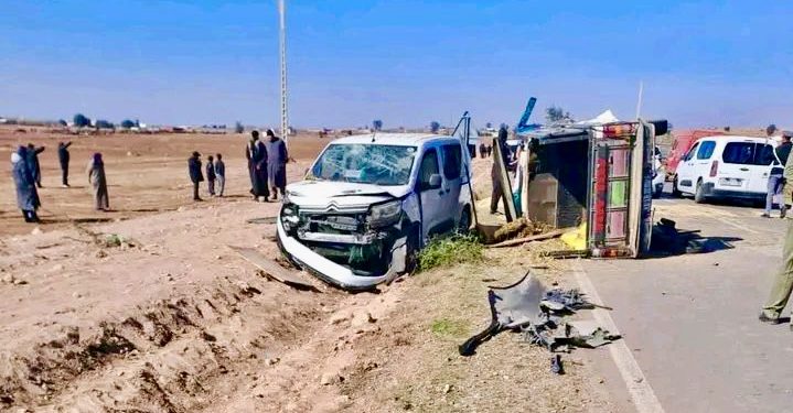 مصر_ع شخص و إصابة آخرين في حادث مروع بين الجديدة وسطات