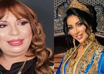 سعاد النجار في زيارة خاصة للفنانة دنيا بطمة وعائلتها