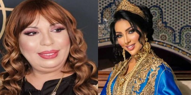 سعاد النجار في زيارة خاصة للفنانة دنيا بطمة وعائلتها