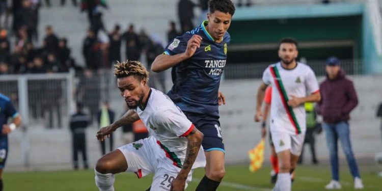 الجيش الملكي يحقق فوزا صعبا على إتحاد طنجة