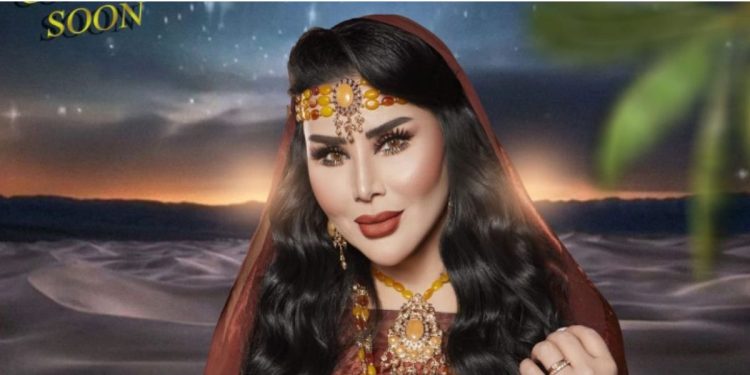 الفنانة سعيدة شرف تروج لجديدها الفني