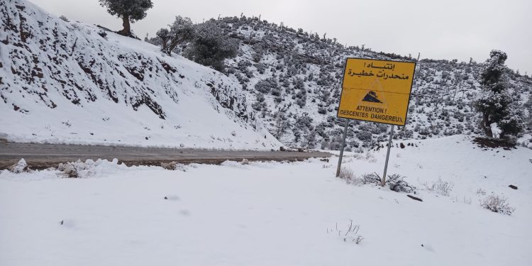 نشرة إنذارية..تساقطات ثلجية مهمة بالمرتفعات