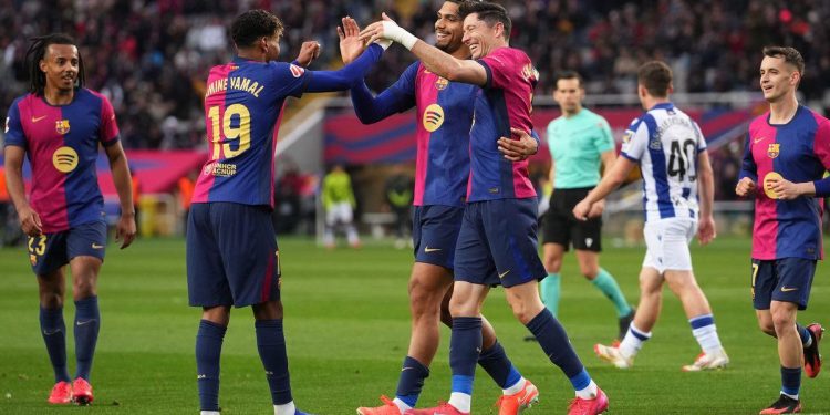 مواجهات حاسمة تنتظر برشلونة فى مشواره للتتويج بالدورى الإسبانى