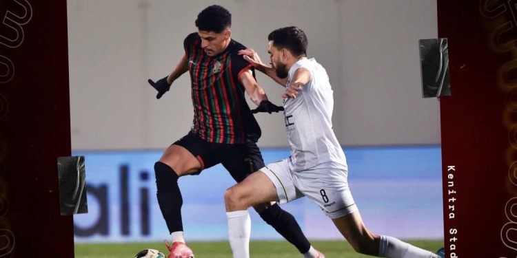 الجيش الملكي ينتصر على المغرب الفاسي وينفرد بالوصافة