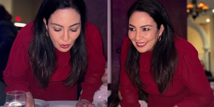 بطريقة عفوية..حنان الإبراهيمي تحتفل بعيد ميلادها