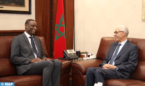 راشيد الطالبي العلمي يستقبل المدير الإقليمي لدائرة المغرب العربي ومالطا بالبنك الدولي