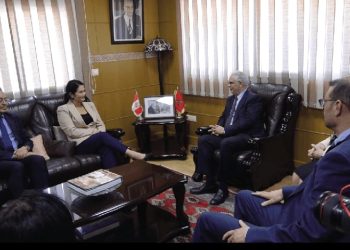 نزار بركة يستقبل حزب القوة الشعبية البيروفي بالرباط