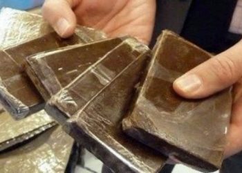 توقيف أجنبي في مراكش بحوزته 35 صفيحة من الحشيش