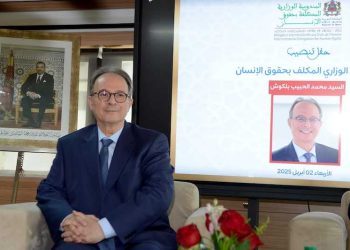تنصيب محمد الحبيب بلكوش مندوبا وزاريا مكلفا بحقوق الإنسان