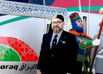جلالة الملك يعطي إنطلاقة أشغال إنجاز الخط السككي TGV بين القنيطرة ومراكش
