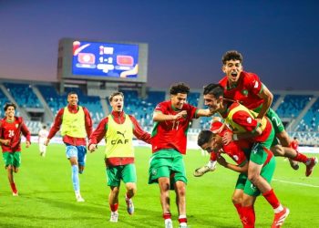 المنتخب الوطني تحت 20 سنة على بعد خطوة من التأهل إلى مونديال