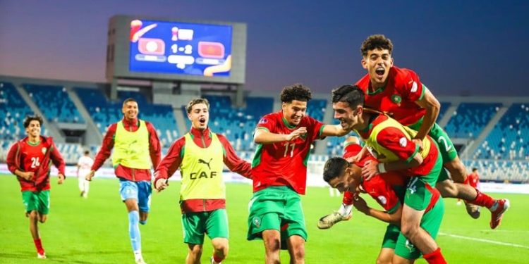 المنتخب الوطني تحت 20 سنة على بعد خطوة من التأهل إلى مونديال