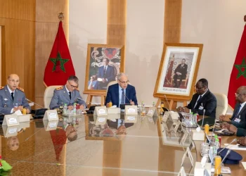 لوديي يستقبل وزير الدولة، وزير الدفاع بجمهورية كوت ديفوار