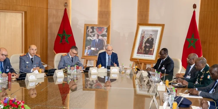 لوديي يستقبل وزير الدولة، وزير الدفاع بجمهورية كوت ديفوار