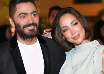 بسمة بوسيل تشكر تامر حسني على تبرعه بجناح خيري باسم عائلتها