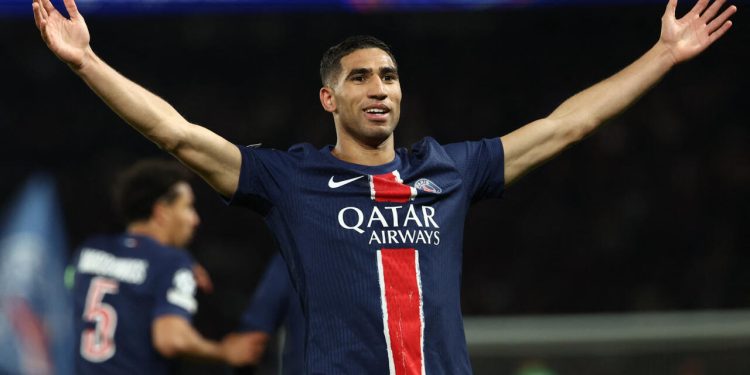 حكيمي يفوز بجائزة أفضل لاعب إفريقي في الدوري الفرنسي لعام 2025