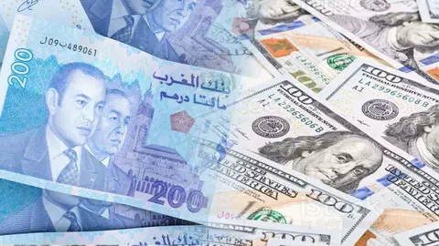 ارتفاع سعر صرف الدرهم مقابل الدولار