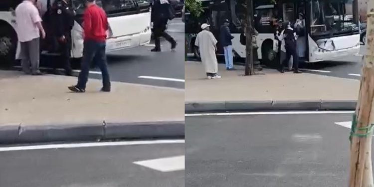 ولاية أمن الرباط تفتح تحقيقاً إدارياً بعد فيديو النزاع بين شرطية وسائق حافلة