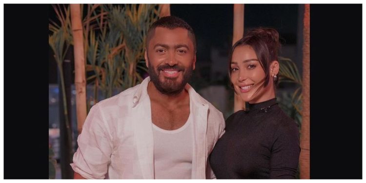 تامر حسني يصف بسمة بوسيل بـ”ابنته الكبيرة” و مستحيل أزعلها