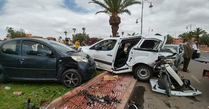 وقوع حادثة سير خطيرة بالبيضاء