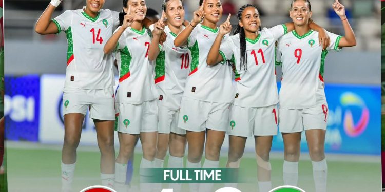 رباعية نظيفة للبؤات الأطلس أمام تنزانيا في ودية كأس افريقيا للسيدات