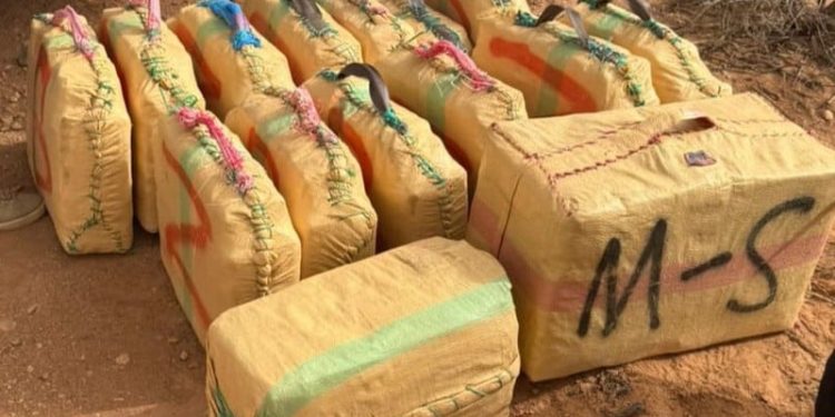 الراشدية..حجز أزيد من طن ونصف من الحشيش عقب حادث سير