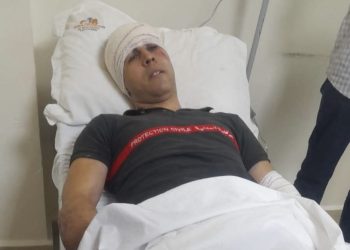 عنصر الوقاية بخير بعد حادث رميه من أعلى خزان مائي بأولاد يوسف
