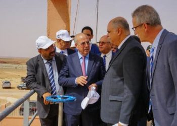 البواري يعطي انطلاقة عملية تشغيل شبكة الري المرتبطة بسد قدوسة
