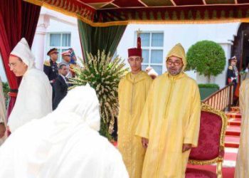 جلالة الملك يترأس بالمضيق حفل استقبال بمناسبة عيد العرش المجيد