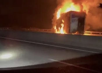 حر-يق بشاحنة قرب ميناء طنجة المتوسط دون خسائر بشرية