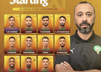 التشكيلة الأساسية للمغرب أمام كينيا في أمم إفريقيا للمحليين